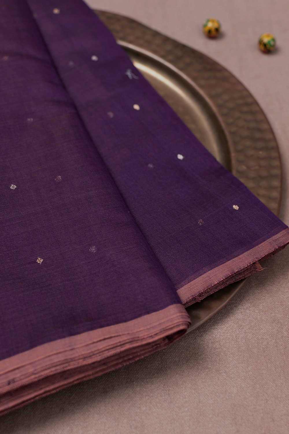 Chanderi Silk Cotton Fabric - Matkatus