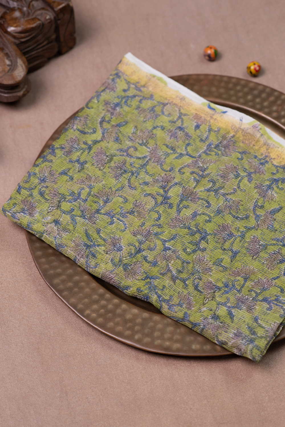 Block Printed Dupattas - Matkatus 