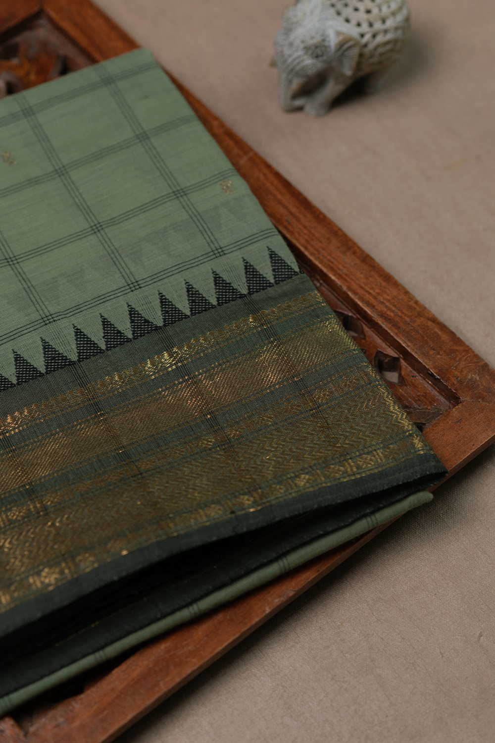 Kanchi Cotton Saree - Matkatus 