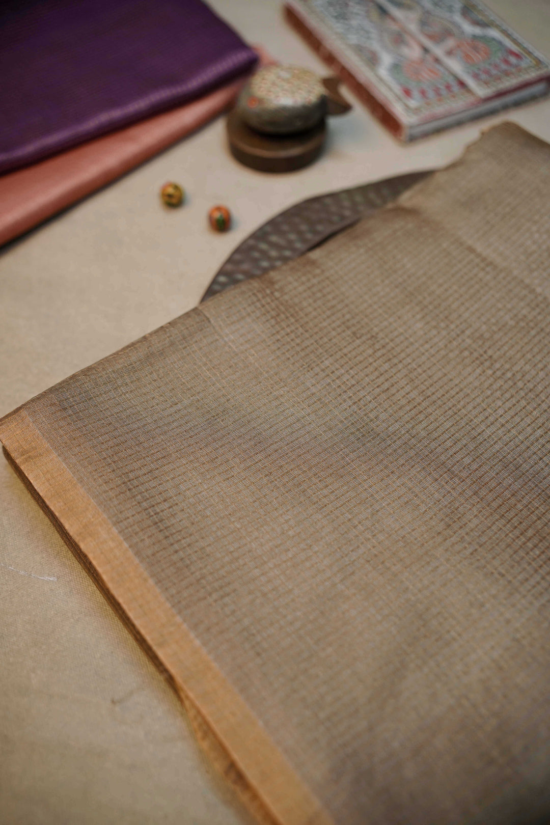 Tussar Silk Saree-Matkatus