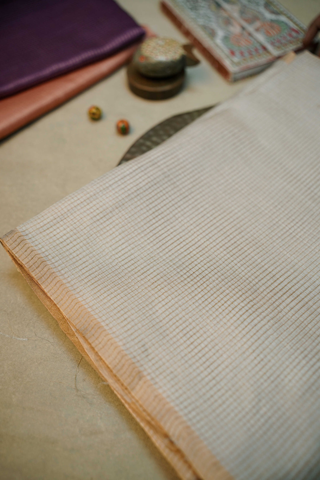 Tussar Silk Saree-Matkatus