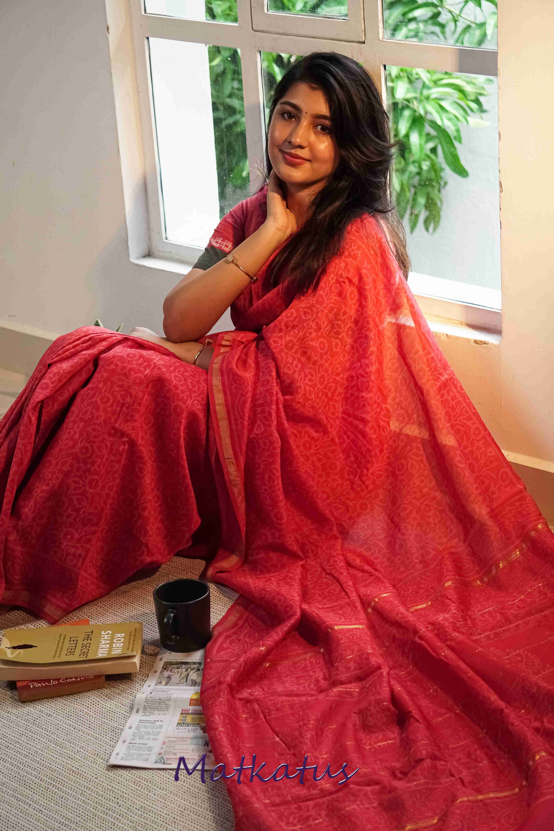 Silk Cotton Saree-Matkatus 