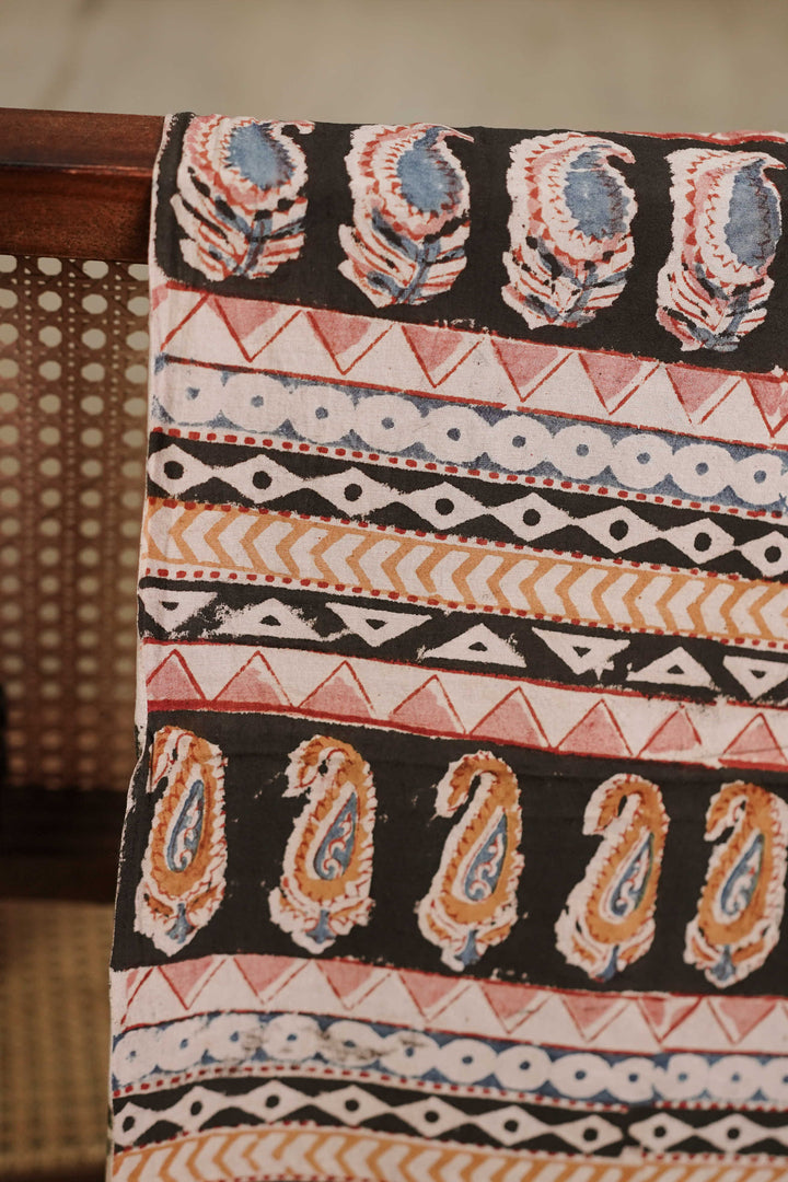 Multi-Color Printed kalamkari Cotton Fabric