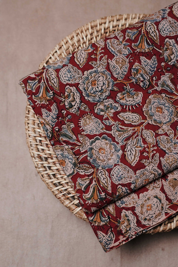 Printed Kalamkari Fabrics-Matkatus 