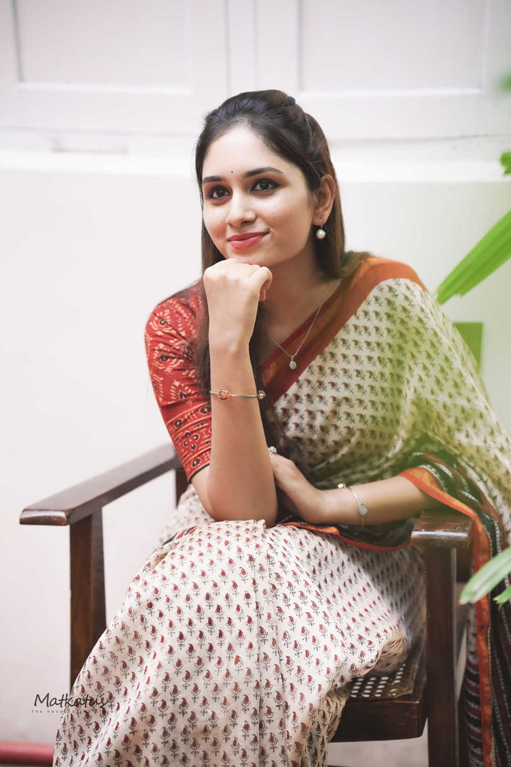 Chanderi Saree-Matkatus 