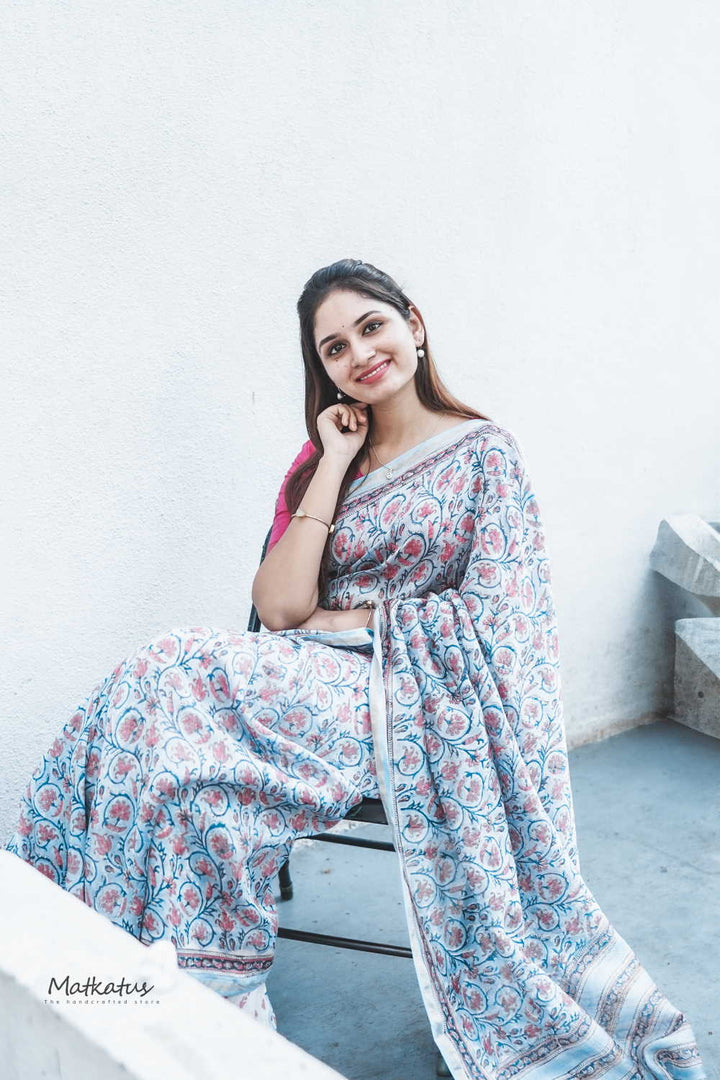 Silk Cotton Saree-Matkatus 