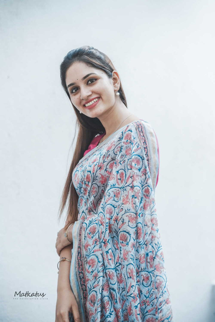 Silk Cotton Saree-Matkatus 