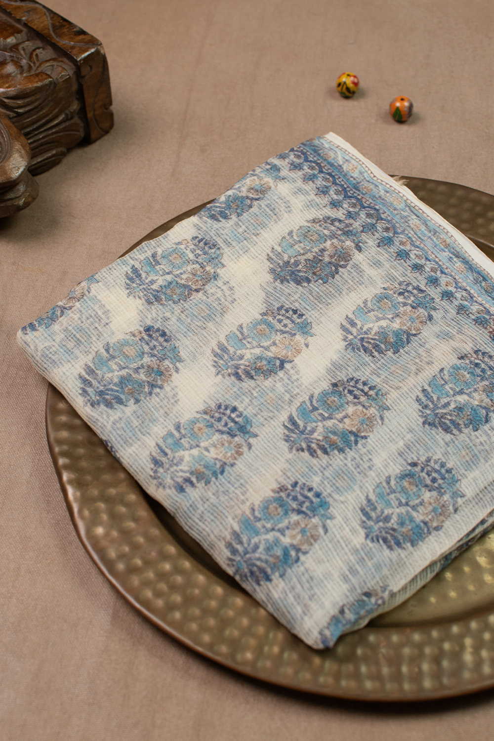 Block Printed Dupatta - Matkatus 