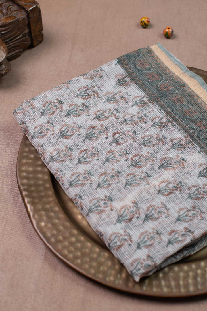 Block Printed Dupatta - Matkatus 