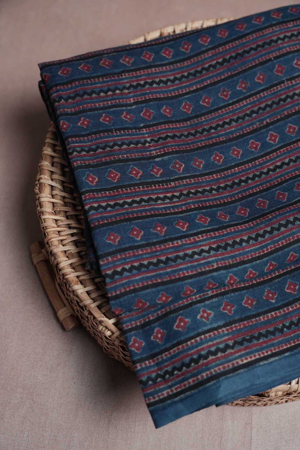 Block Printed Fabric-Matkatus 