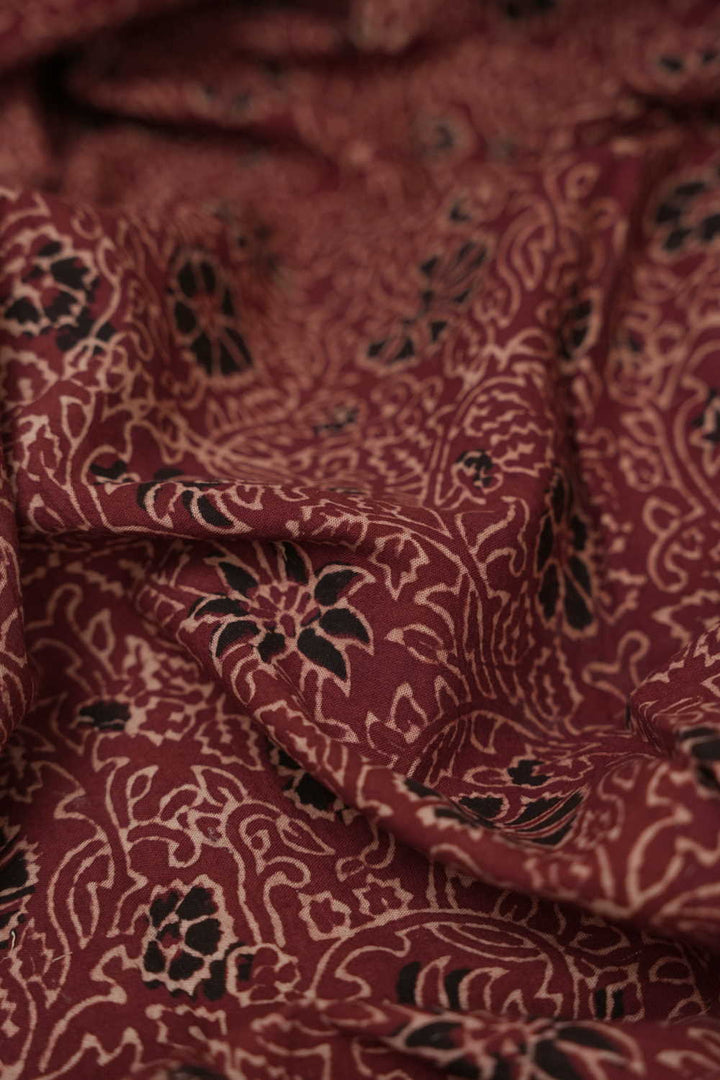Ajrak Cotton Fabrics-Matkatus