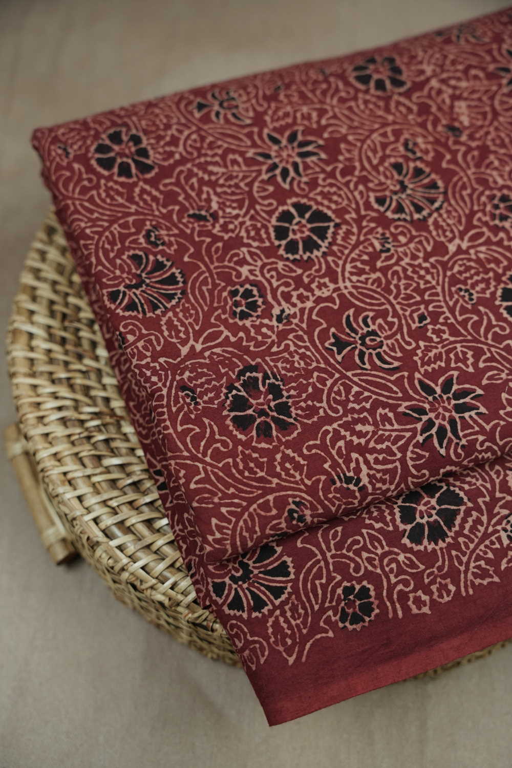 Ajrak Cotton Fabrics-Matkatus