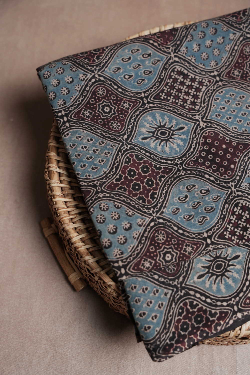 Block Printed Fabric-Matkatus 