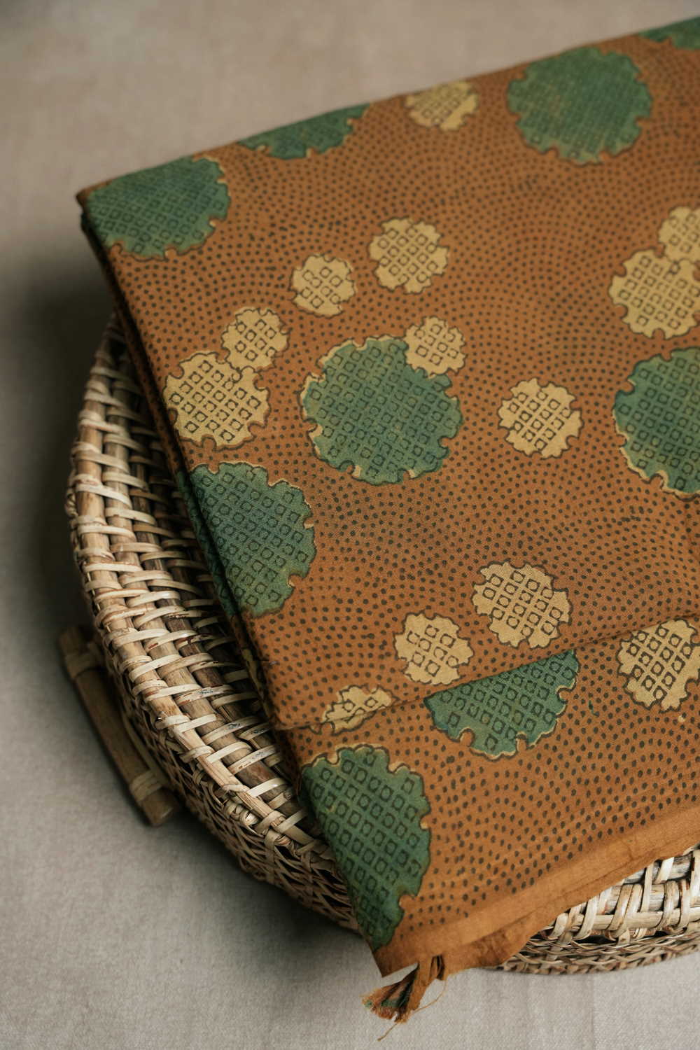 Block Printed Fabric-Matkatus 
