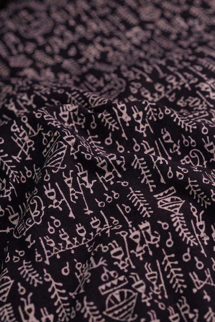 Block Printed Fabric - Matkatus 