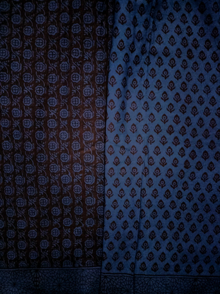 Bagh Print Sarees-Matkatus 