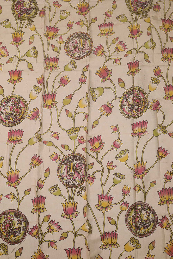 Mangalagiri Silk Cotton Saree - Matkatus 