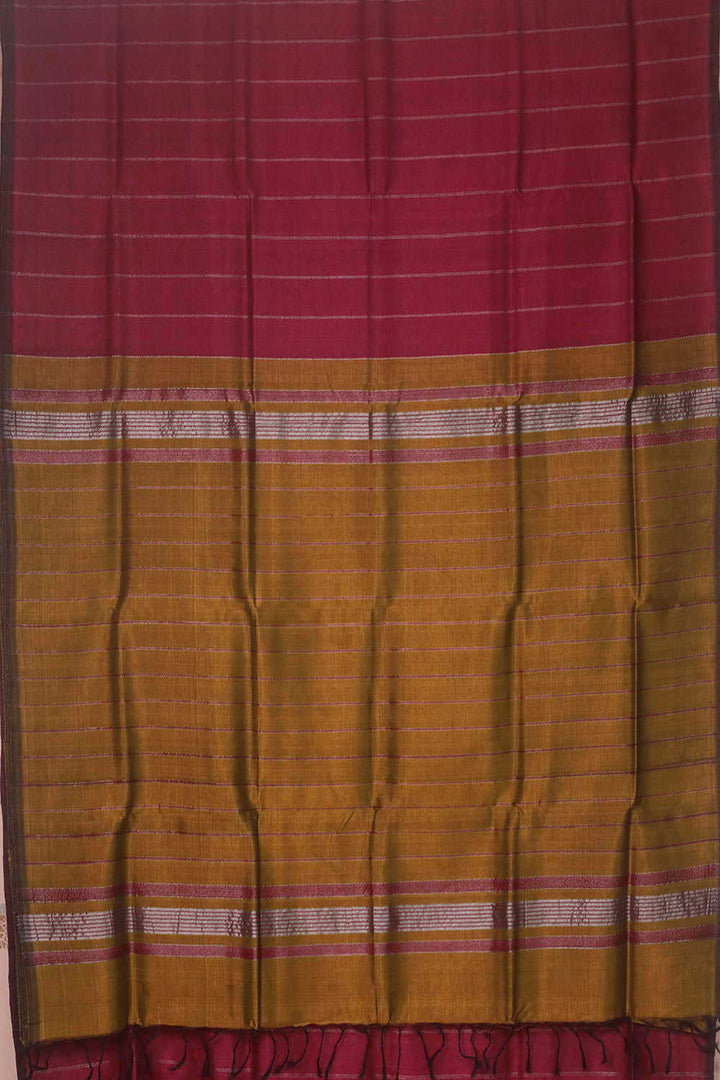 Mangalagiri Silk Cotton Saree - Matkatus 