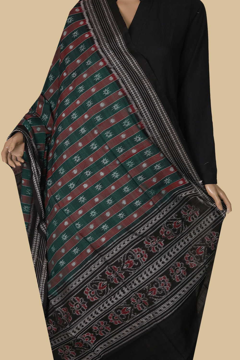 Orissa Ikat Dupatta - Matkatus 