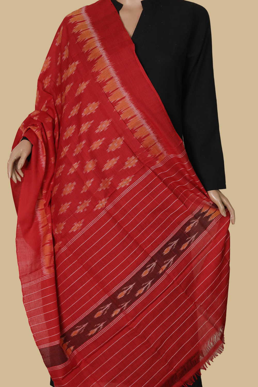Orissa Ikat Dupatta - Matkatus 