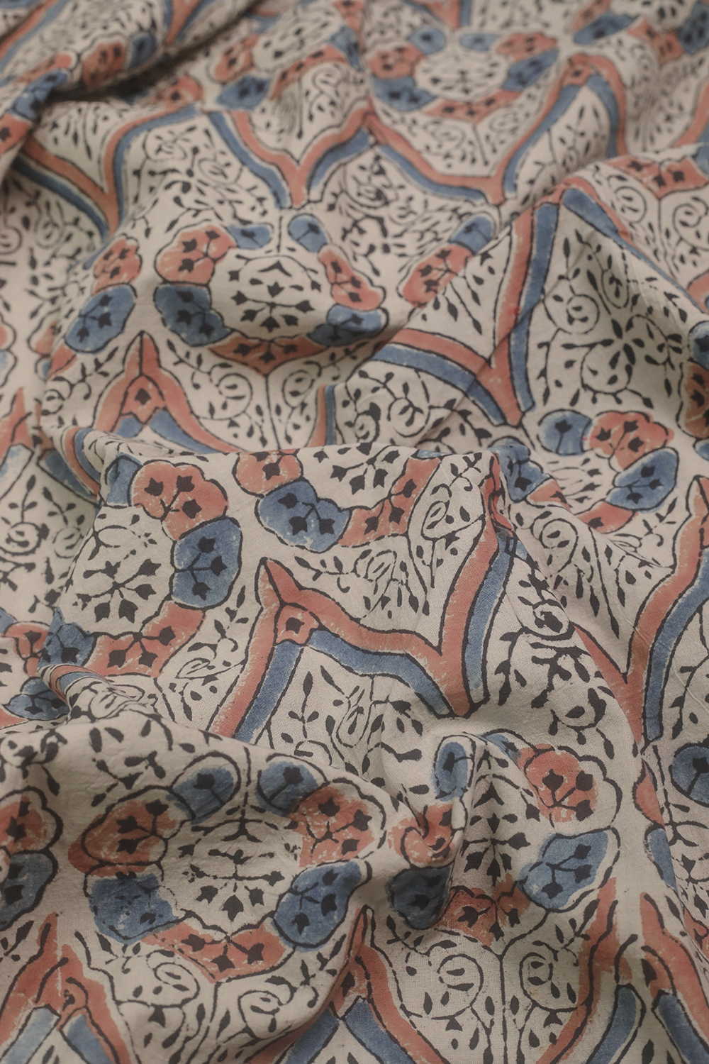 Block printed Fabrics - Matkatus 