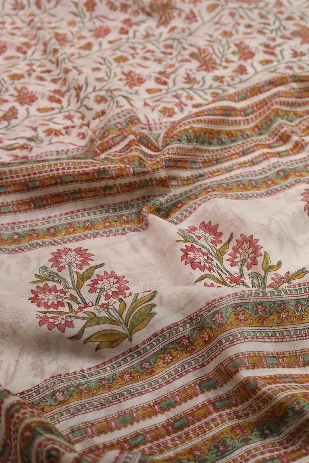 Secret Garden Sanganeri Mul Cotton saree