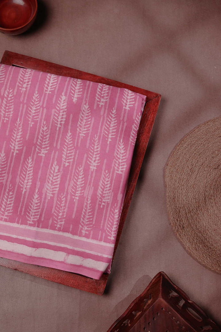 Block Printed Cotton Sarees - Matkatus 