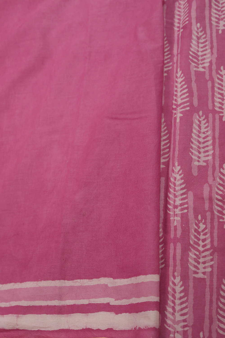 Block Printed Cotton Sarees - Matkatus 