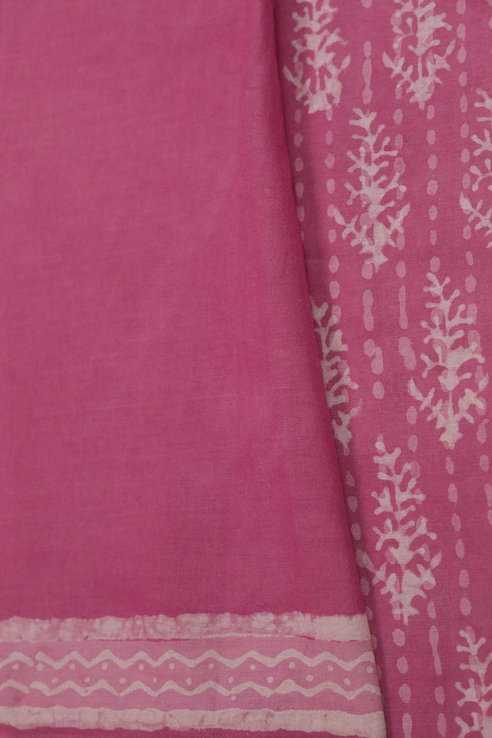 Block Printed Cotton Sarees - Matkatus 
