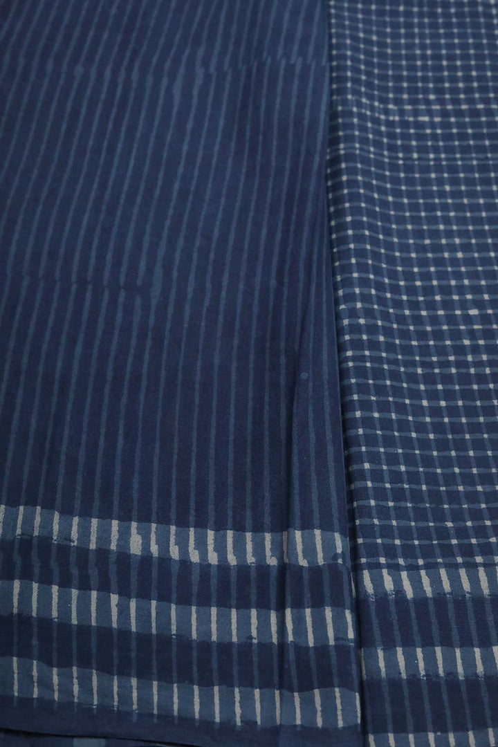 Block Printed Cotton Sarees - Matkatus 