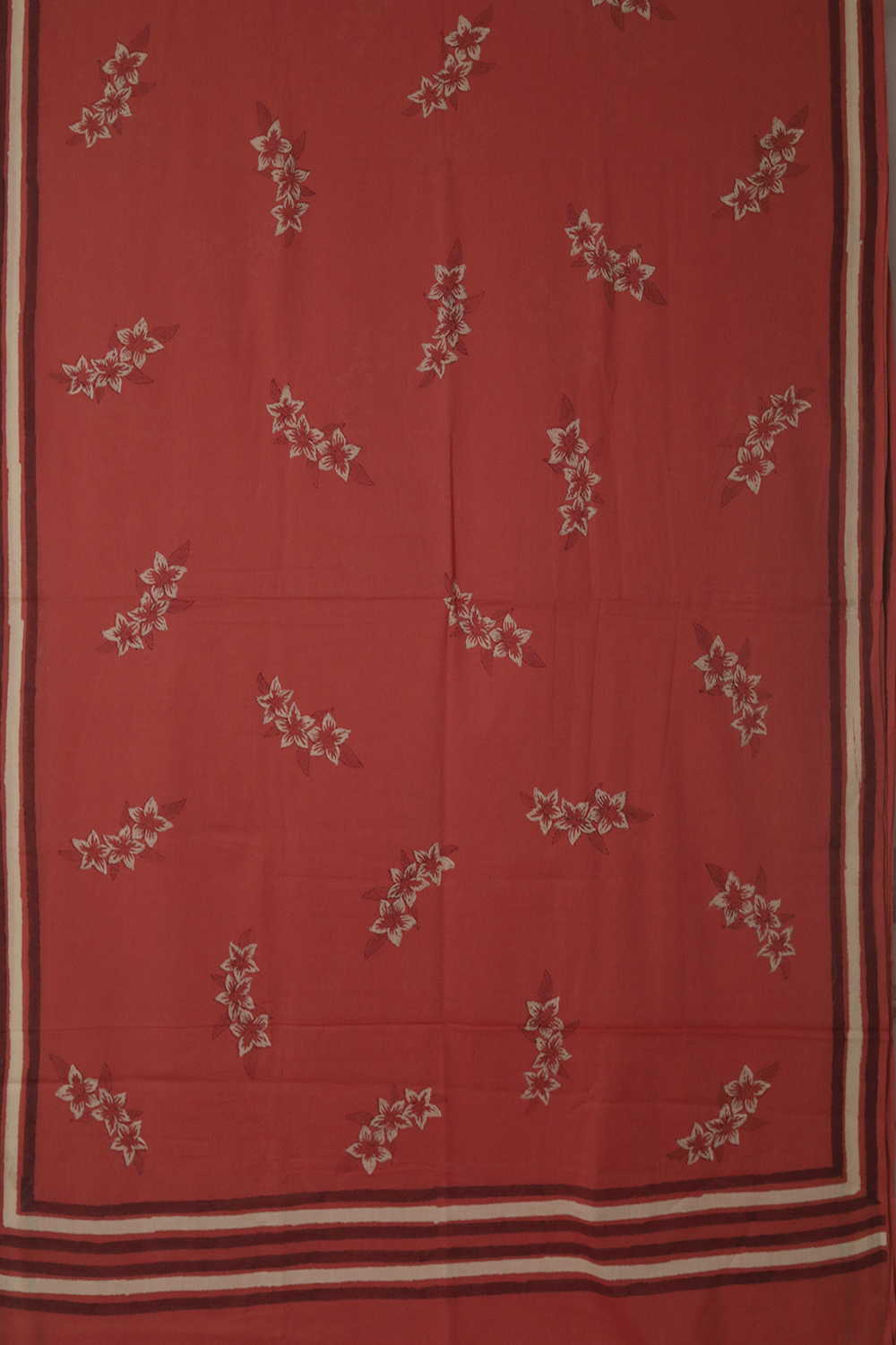 Block Printed Cotton Sarees - Matkatus 