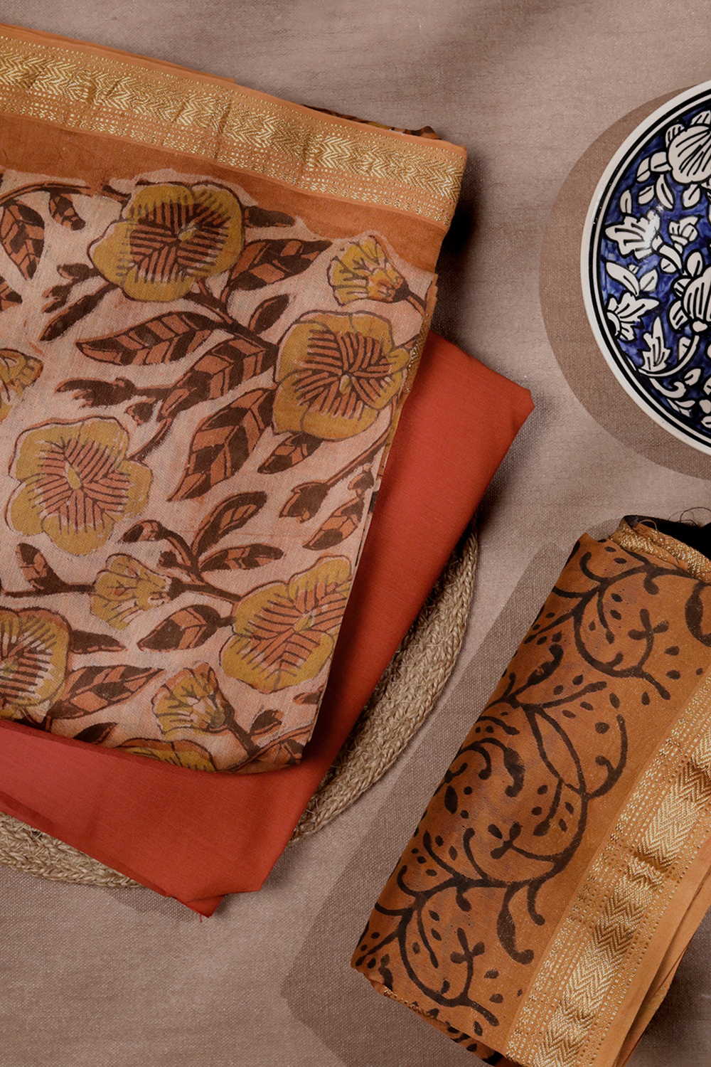 Maheshwari Silk Cotton Suits - Matkatus