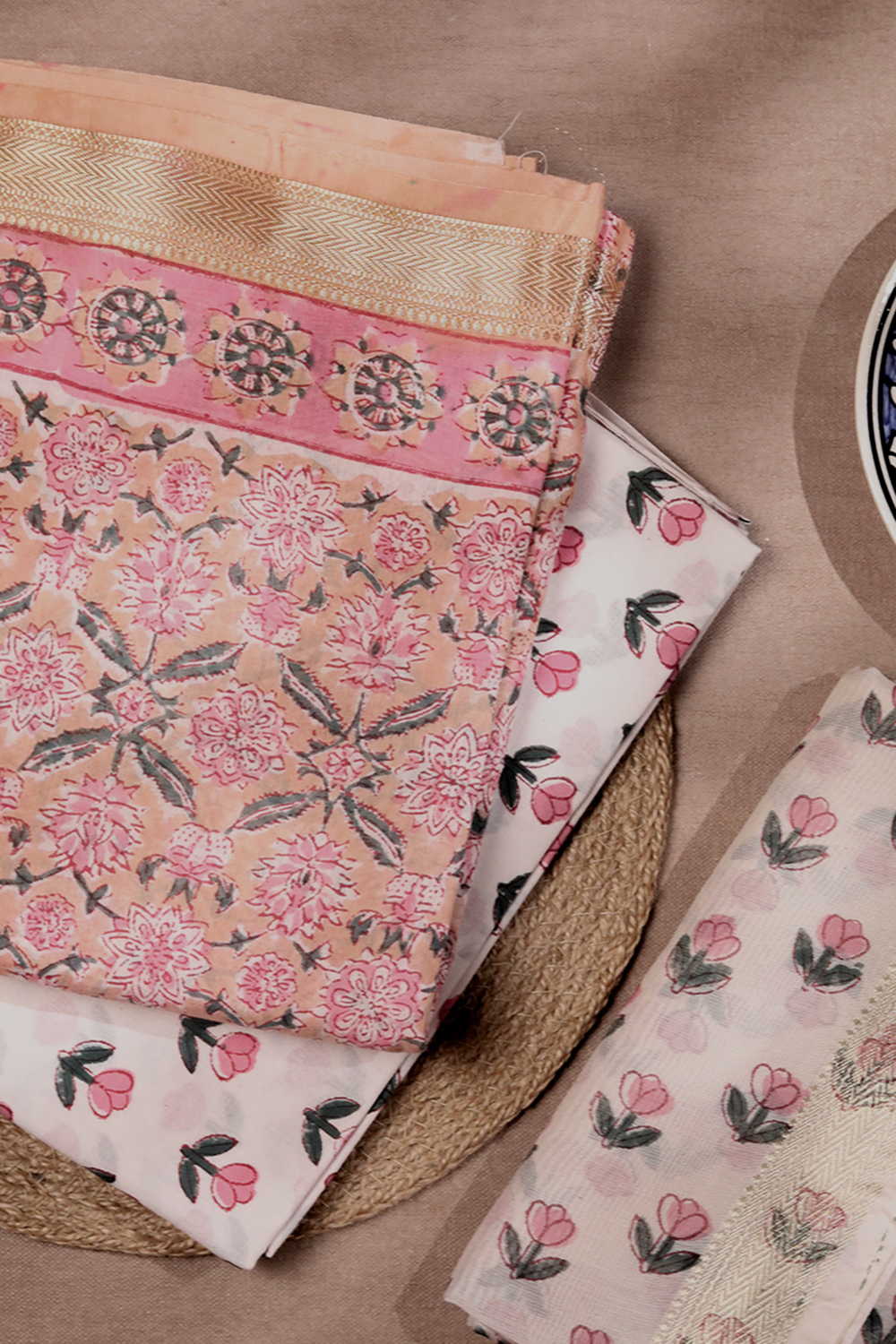 Maheshwari Silk Cotton Suits - Matkatus