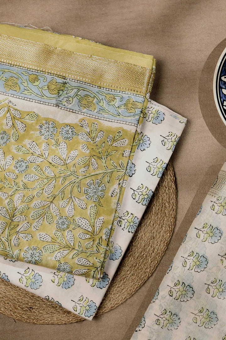 Maheshwari Silk Cotton Suits - Matkatus
