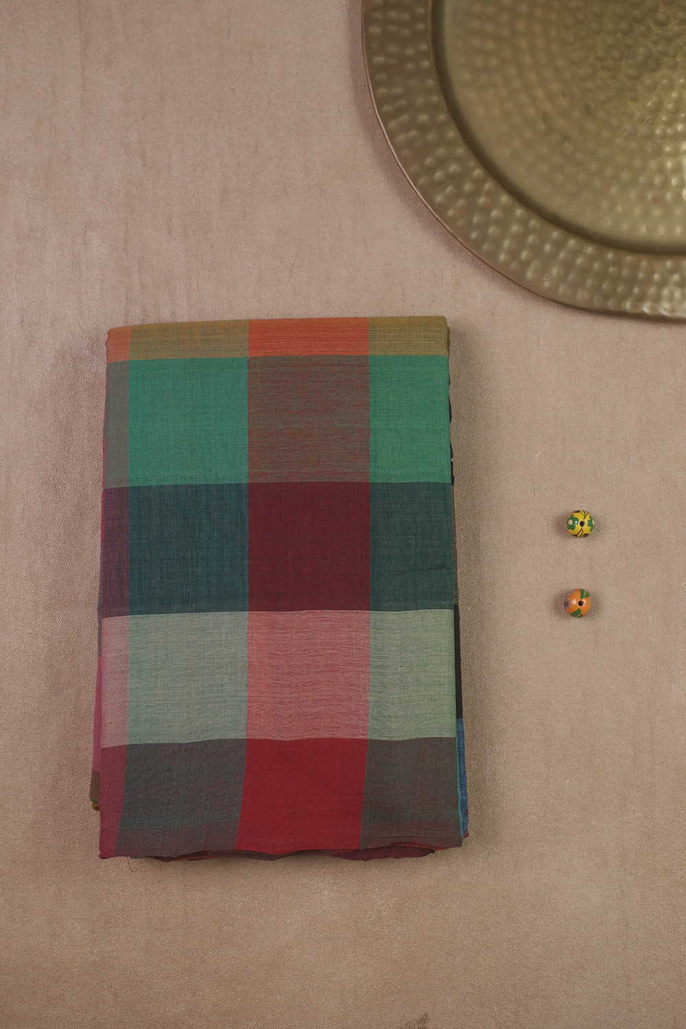 Kanchi Cotton Saree - Matkatus