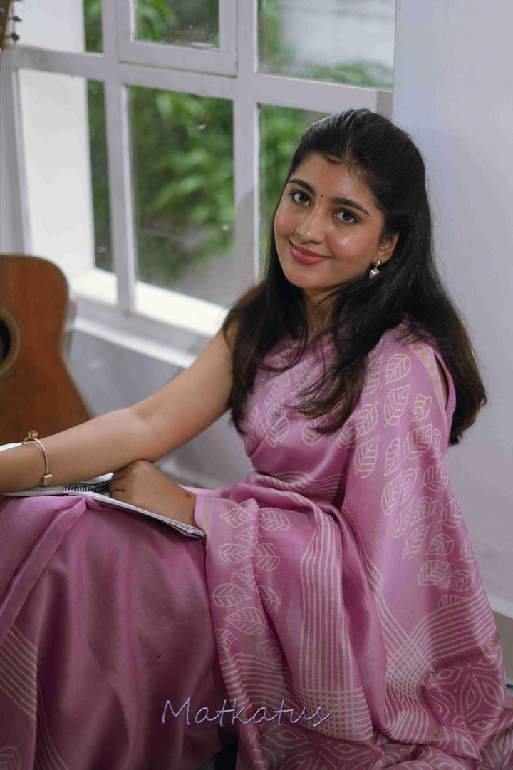 Chanderi Saree-Matkatus 