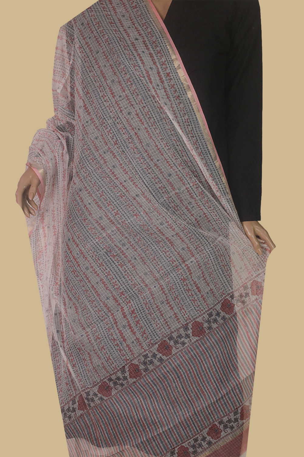 Kota Cotton Dupatta - Matkatus 