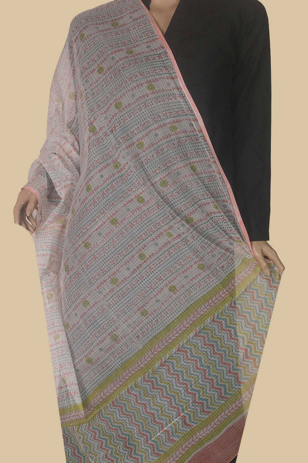 Kota Cotton Dupatta - Matkatus 
