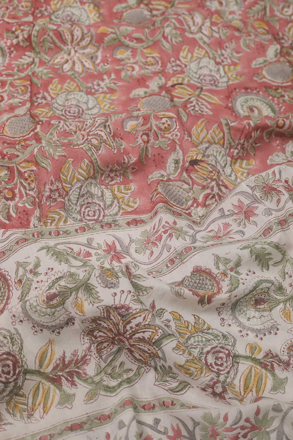 Block Printed Dupattas - Matkatus 