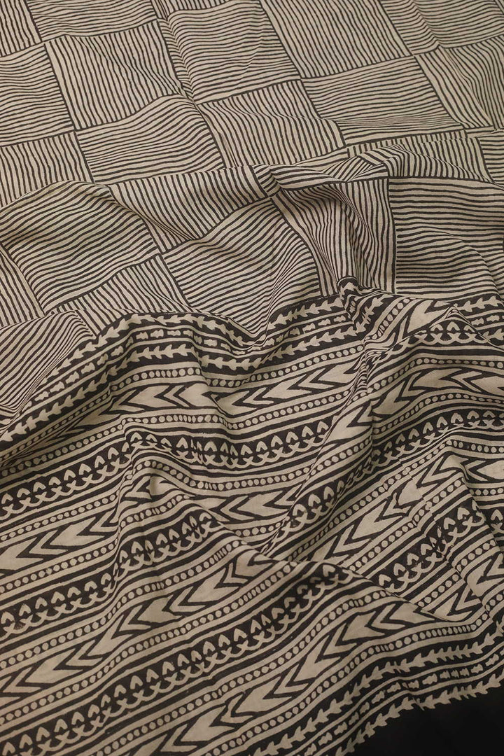 Block Printed Dupattas - Matkatus 