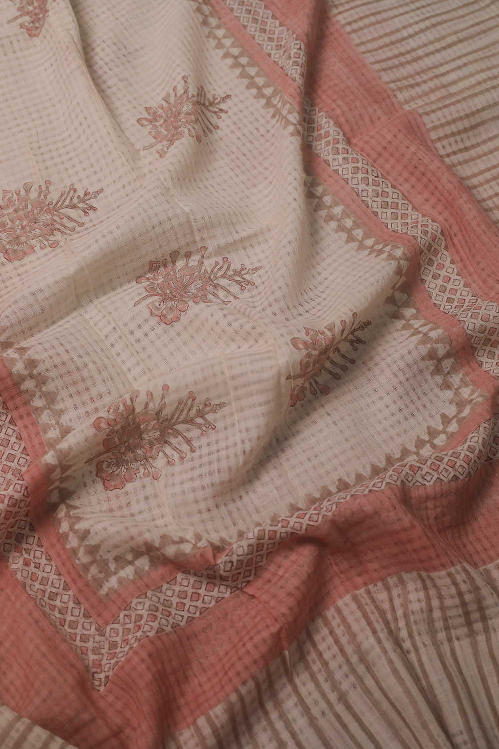 Block Printed Dupattas - Matkatus 