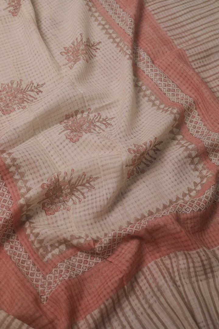 Block Printed Dupattas - Matkatus 