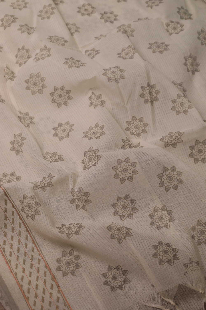 Block Printed Dupattas - Matkatus 