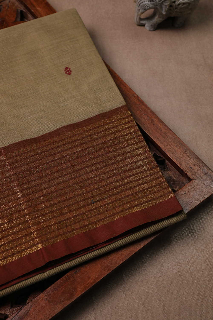 Kanchi Cotton Saree - Matkatus