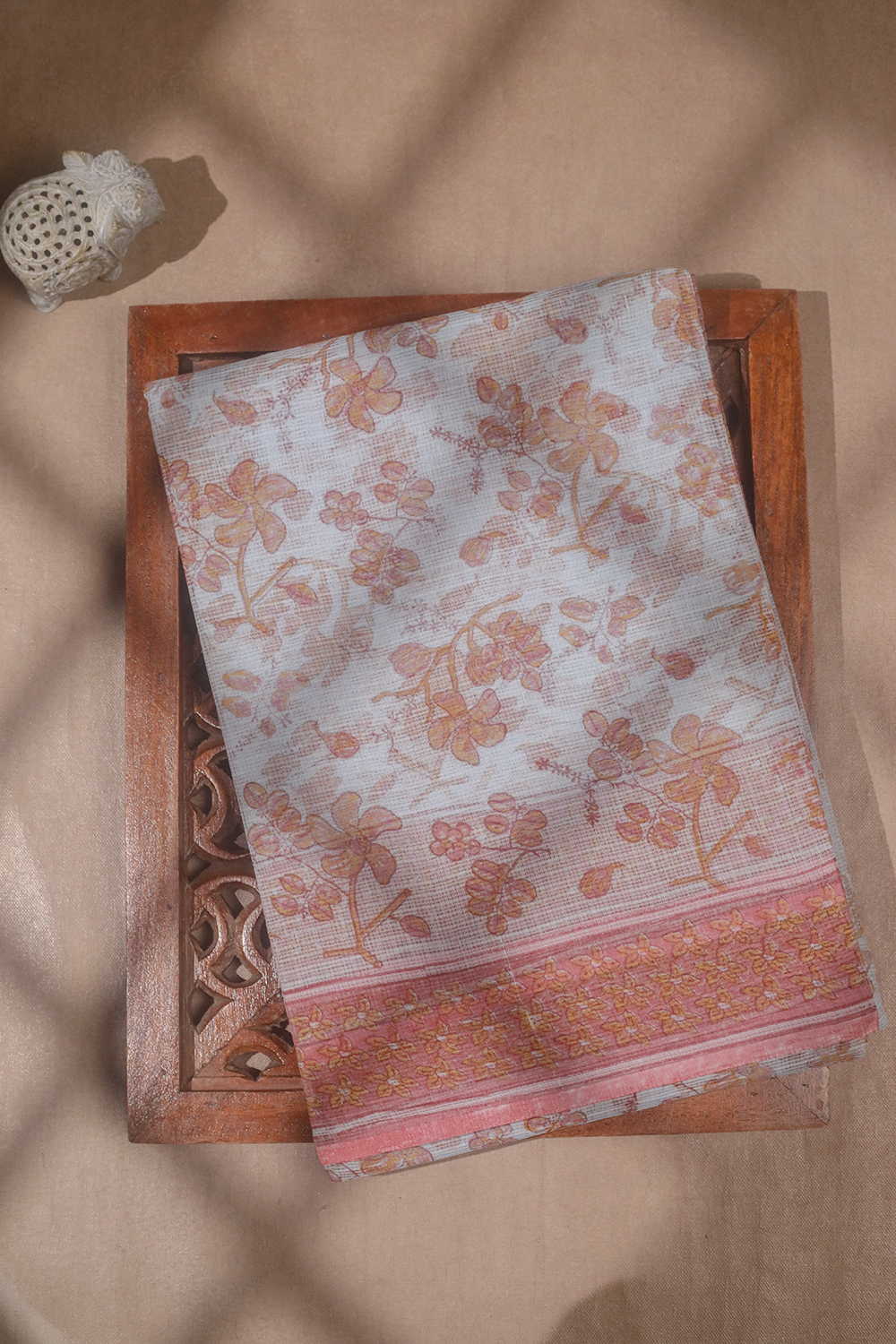 Block Printed Saree - Matkatus 