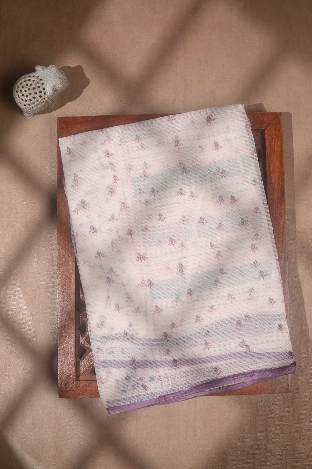 Block Printed Saree - Matkatus 