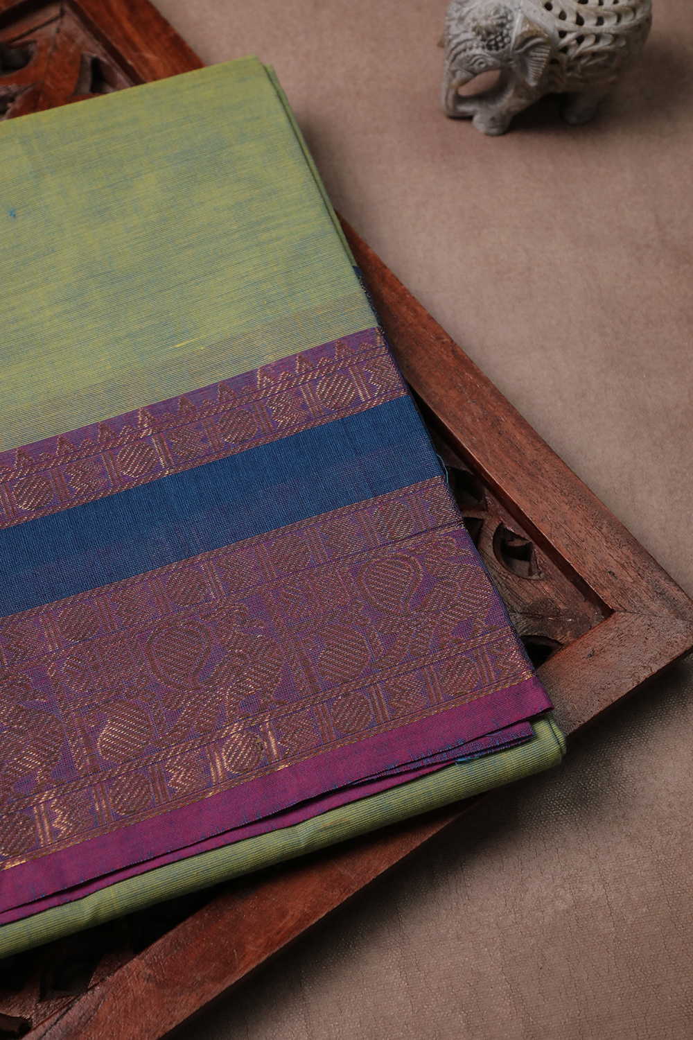 Kanchi Cotton Saree - Matkatus