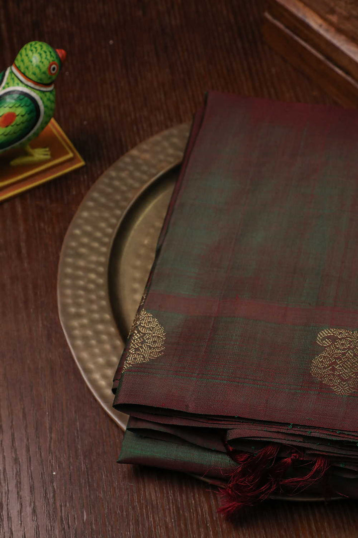 Kanchi Silk Saree-Matkatus 
