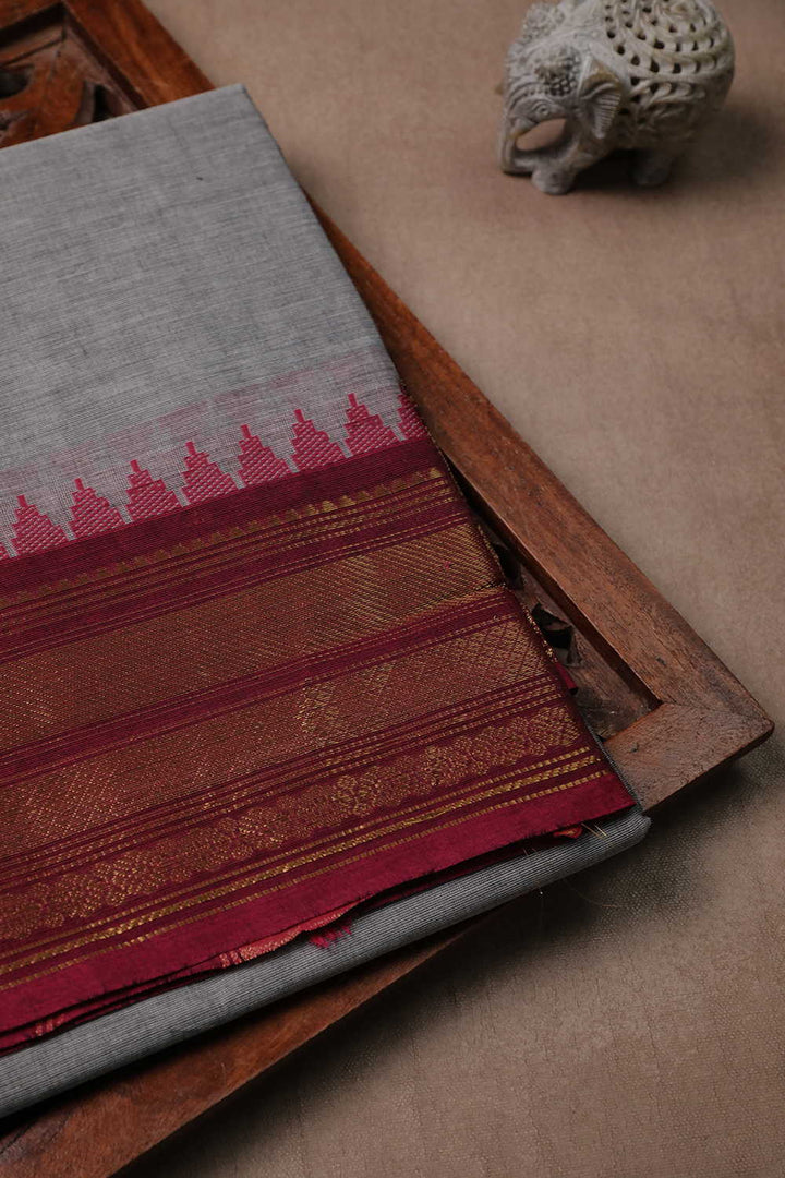 Kanchi Cotton Saree - Matkatus