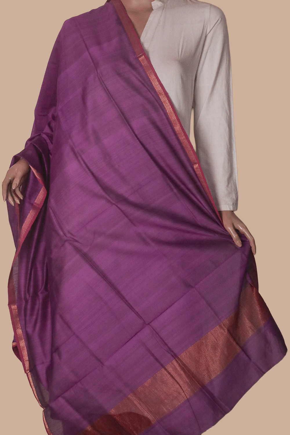 Silk Cotton Dupattas-Matkatus 